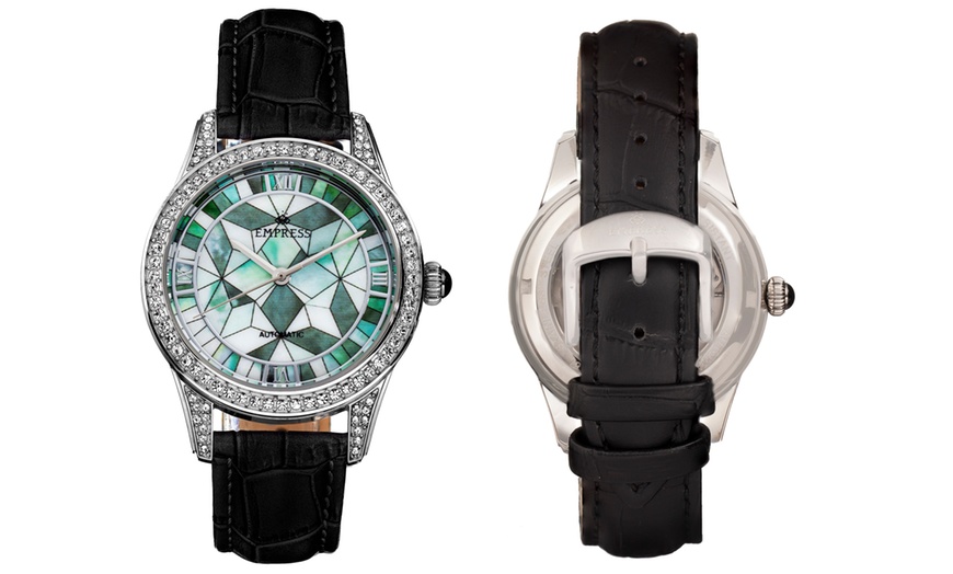 Image 2: Empress Automatic Mosaic Watch