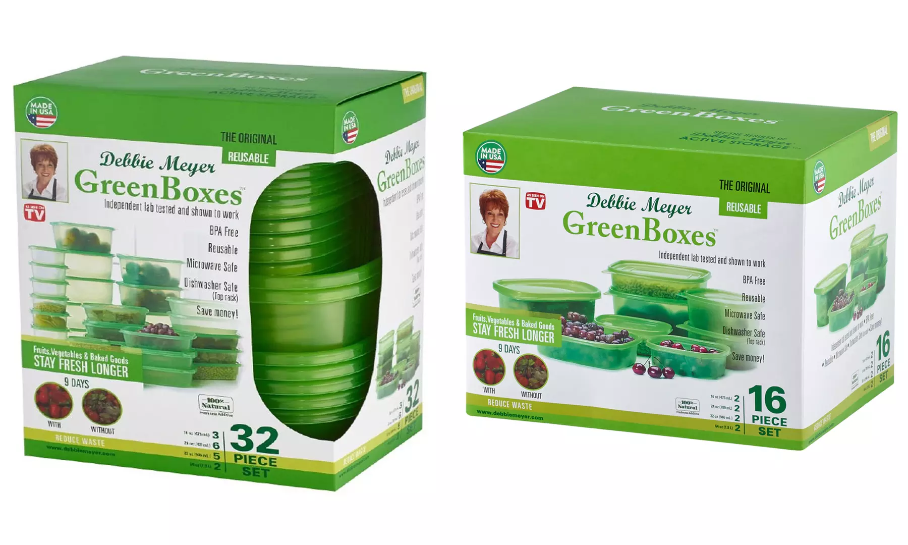 Debbie Meyer Green Box Storage Set (16- or 32-Piece) - Primary Image