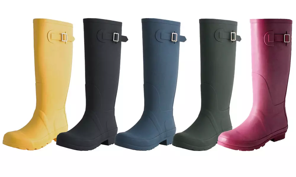 Nomad Footwear Women's Tall Matte Finish Rain Boots - Primary Image