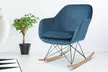 Fauteuil  en velours Aleks, style scandinave - Second Medium
