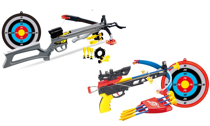 Image 1: Toy Crossbow Set