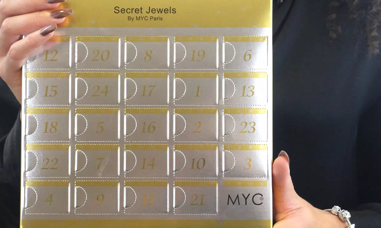 1 o 2 calendari dell'Avvento MYC Paris