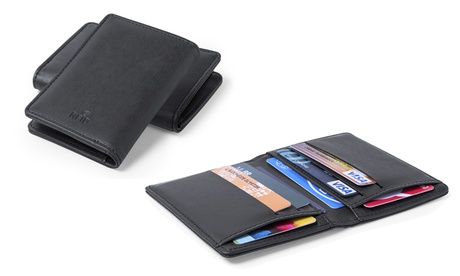 1 o 2 portacarte anti-RFID, con tecnologia contro i furti elettronici, per 8 carte di credito