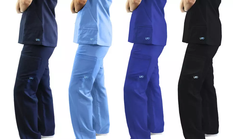 Women's Cargo Scrub Pants (XS-2XL) - Primary Image