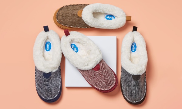 Fur lined sales flip flops womens