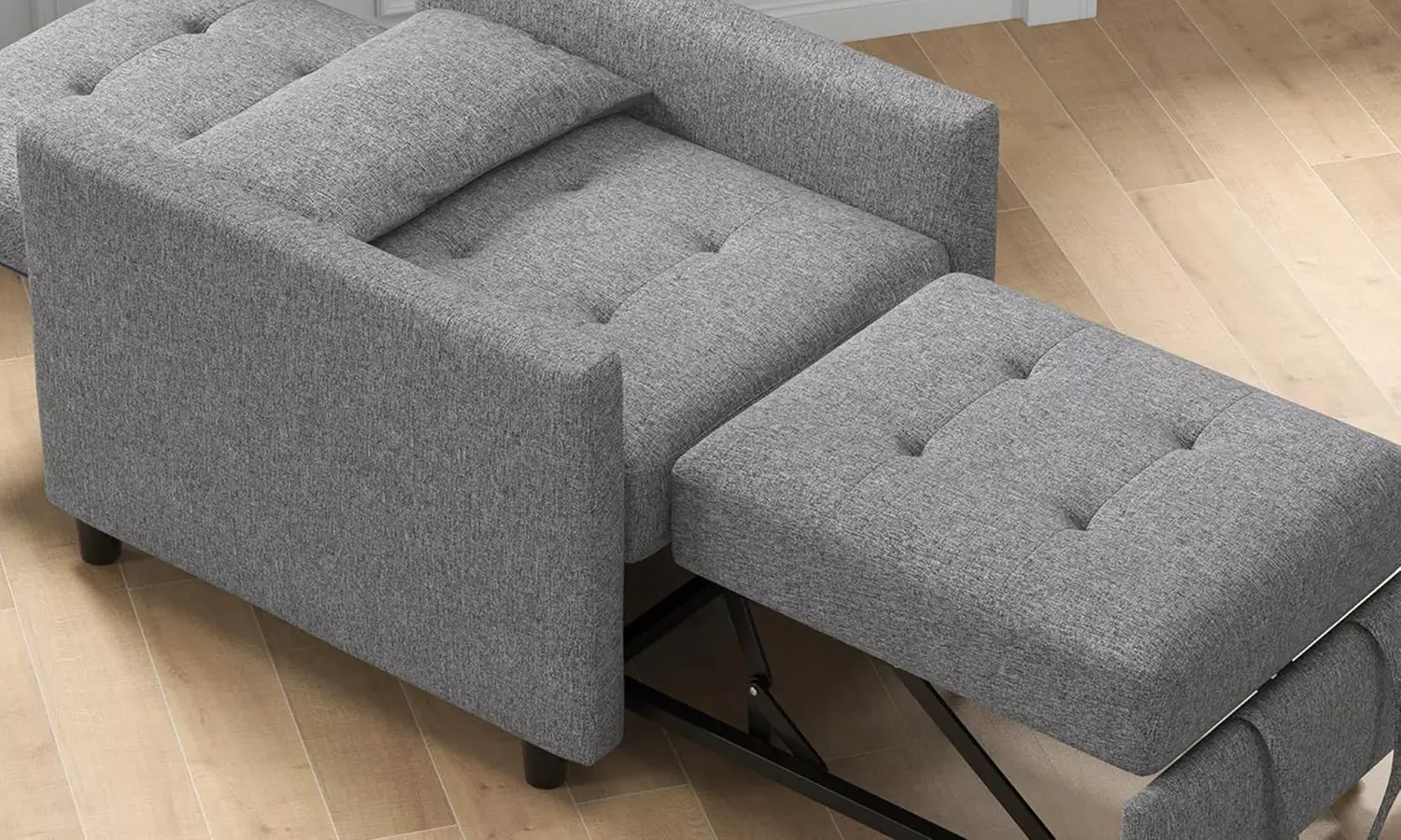 HomCom Single-Seater Recliner and Sofa Bed