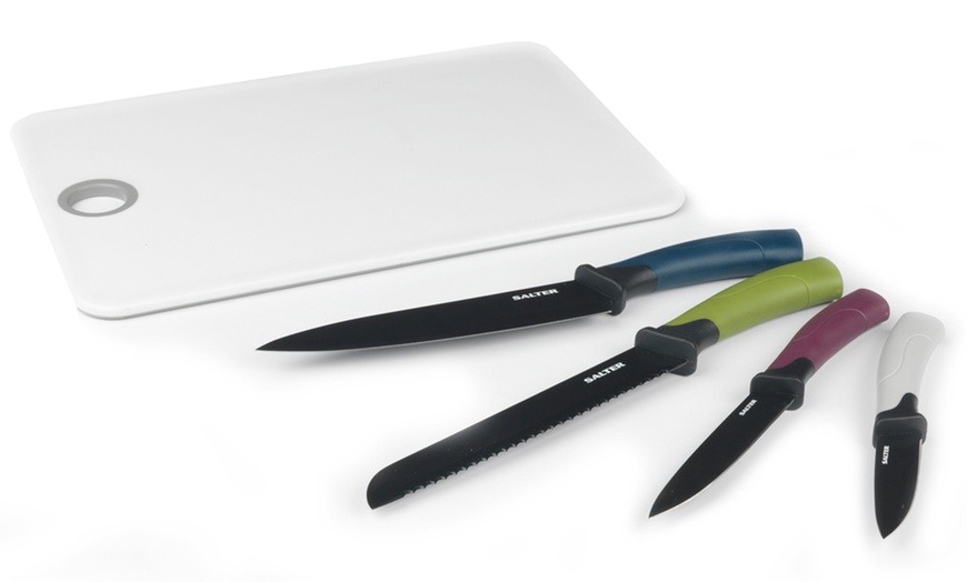 Image 2: Salter Four-Piece Knife Set