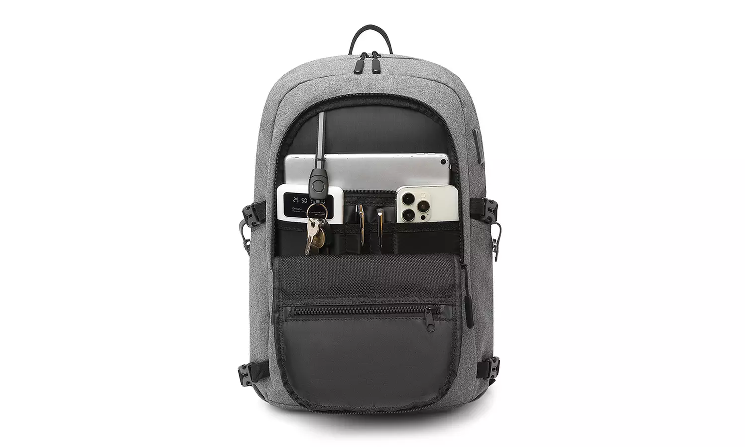 Rugzak voorzien van usb-poort