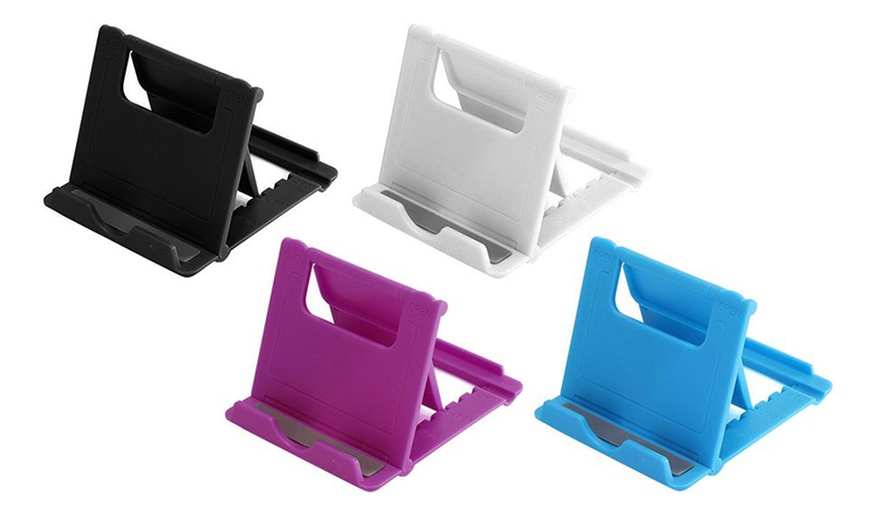 Image 2: Foldable Tablet/iPad Mini Stand 