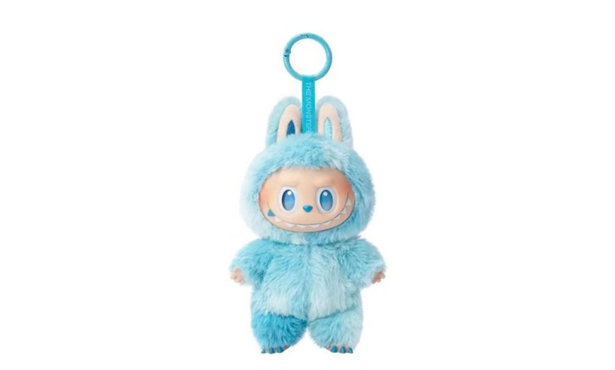 Image 27: Porte-clés peluche inspirée de l'univers Labubu