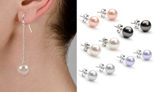 Pearl Earrings Set