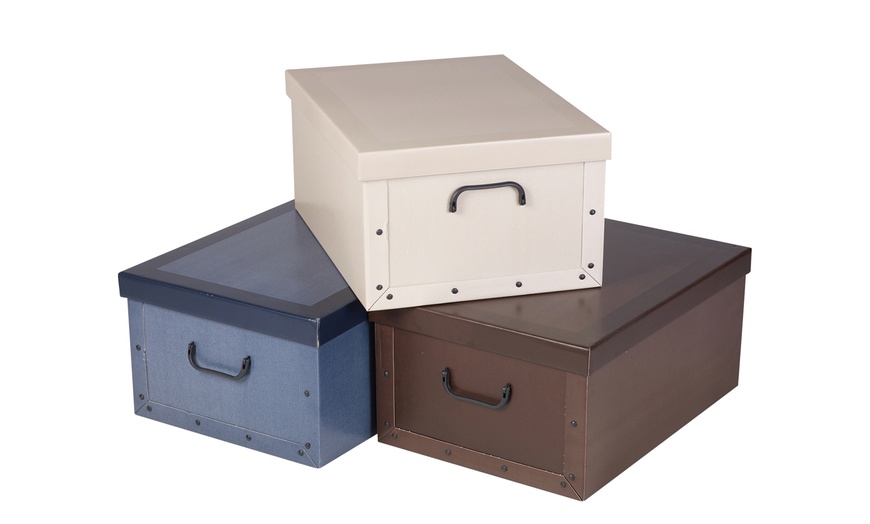 Image 6: Three Storage Boxes