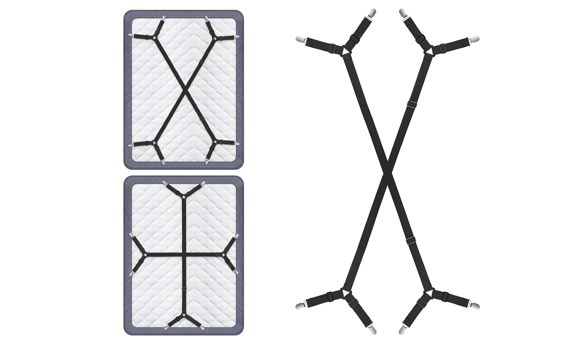 2x oder 4x Bettlakenspanner