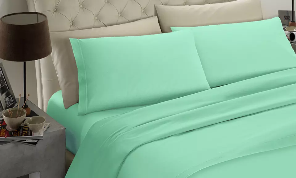 Completo lenzuola in 100% microfibra Made in Italy