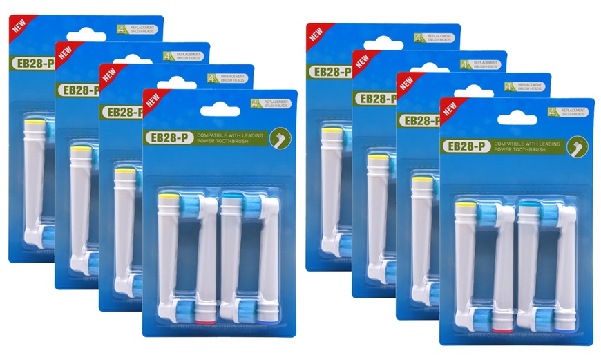 Image 19: Up to 32 Oral B-Compatible Electric Toothbrush Heads