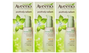 3x Aveeno Naturals Daily Moisturiser