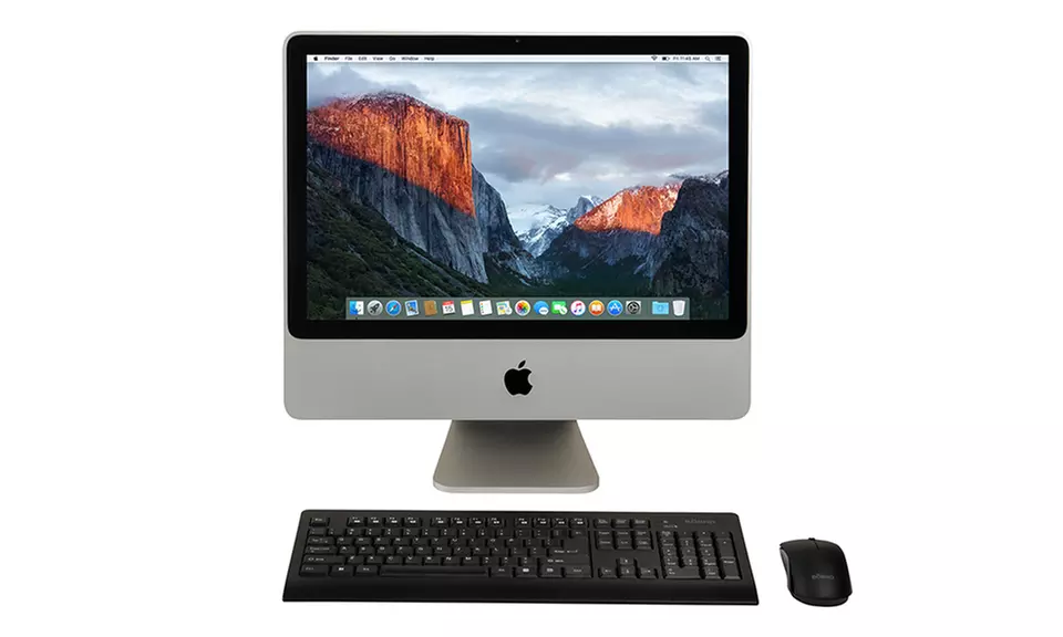 Apple iMac 20" All-in-One Desktop Computer with Intel Core 2 Duo Processor, 4GB RAM, and 250GB HDD (Refurbished) - Primary Image