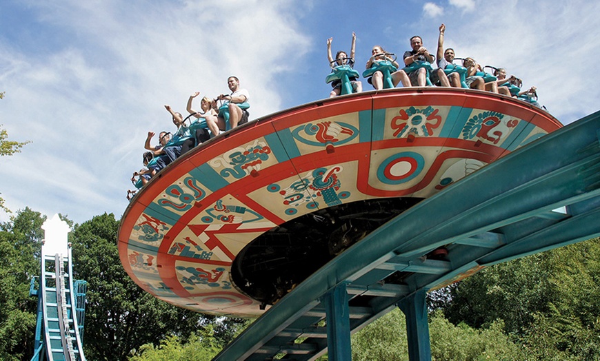 Image 2: Entrée au parc d'attraction et parc animalier Le PAL