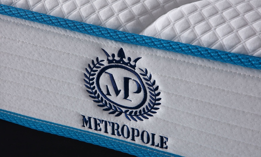 Image 3: Matelas Métropole à mémoire de forme et ressorts ensachés