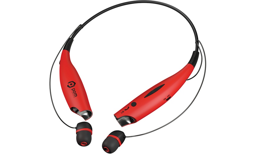 Up To 82% Off on POM Gear Bluetooth 4.0 Earbuds | Groupon Goods