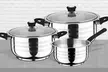 Batterie de cuisine 2, 5 ou 7 pièces en acier inoxydable Bergnier, collection Zurich - Second Medium