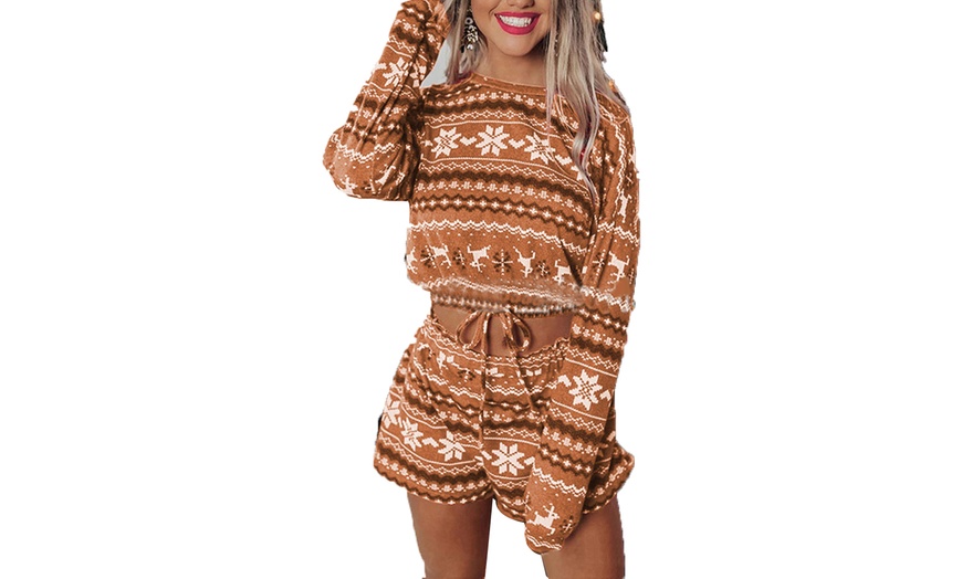 Image 3: Women's Christmas Loungewear