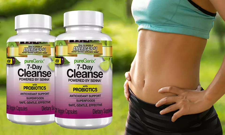 PureGenix 7-Day Cleanse Capsules - Primary Image