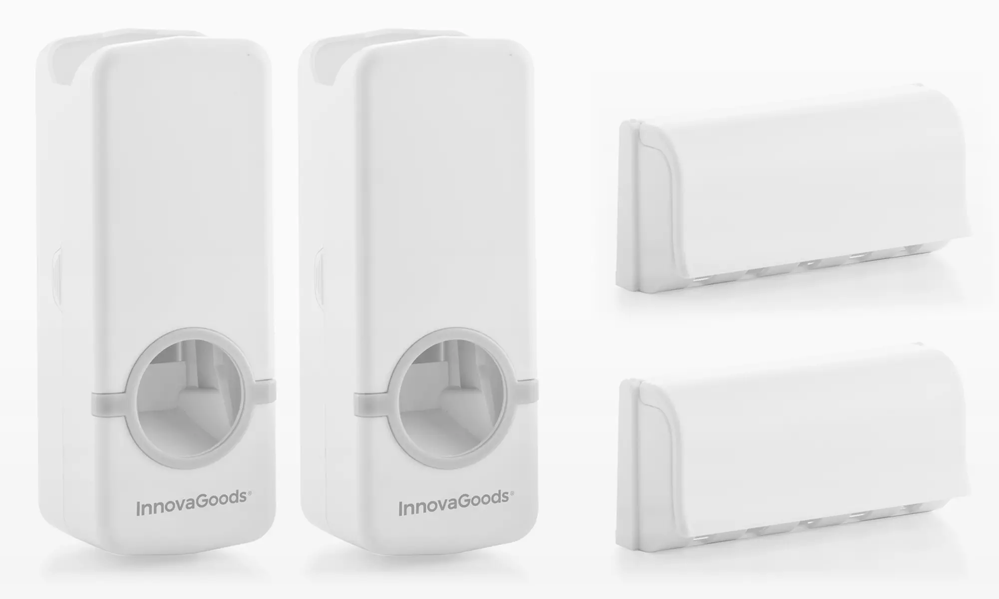 Dispenser per dentifricio e supporti portaspazzolini in polipropilene e silicone - Image 4