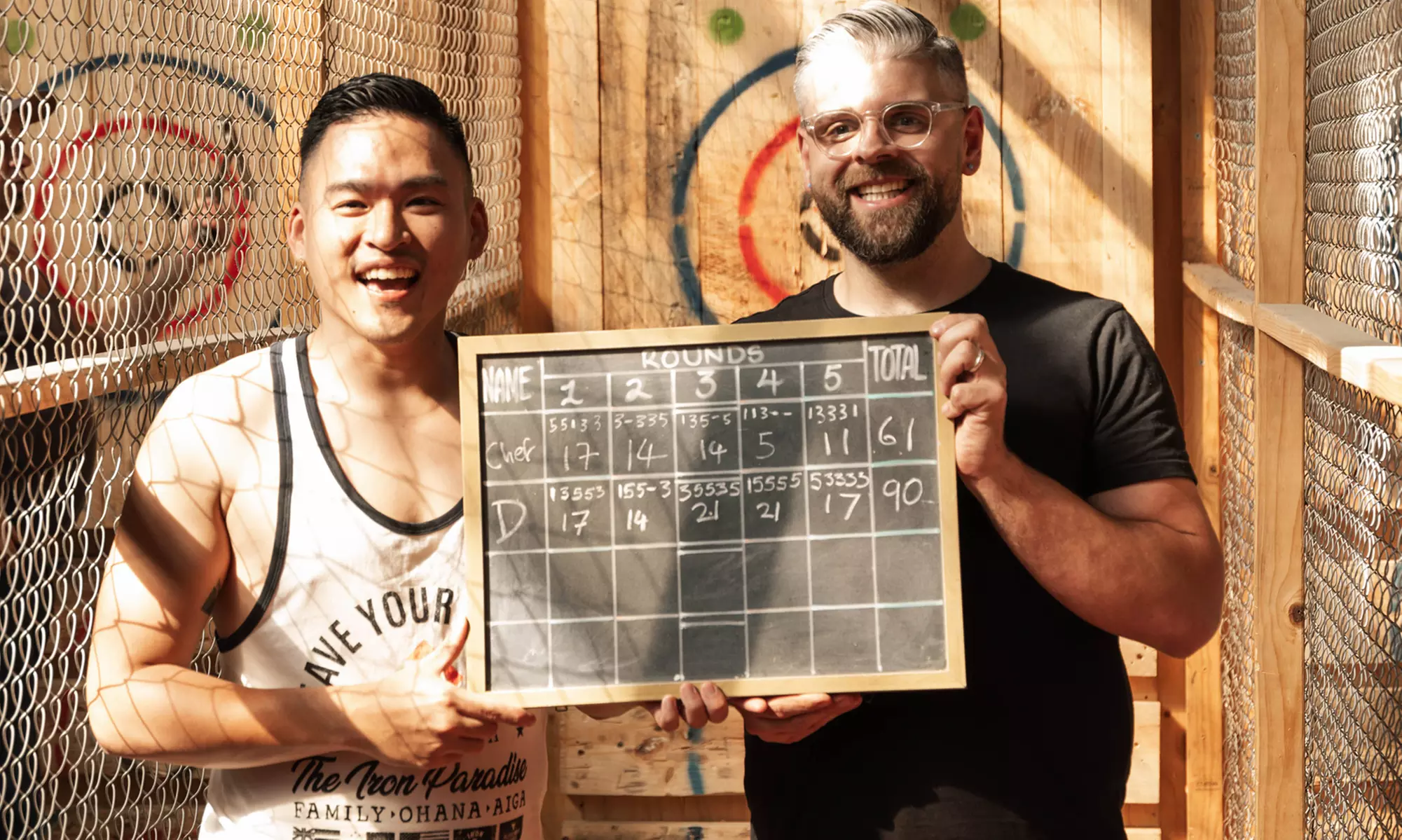 90-Minute Axe Throwing with Personalized Coaching & Private Lanes