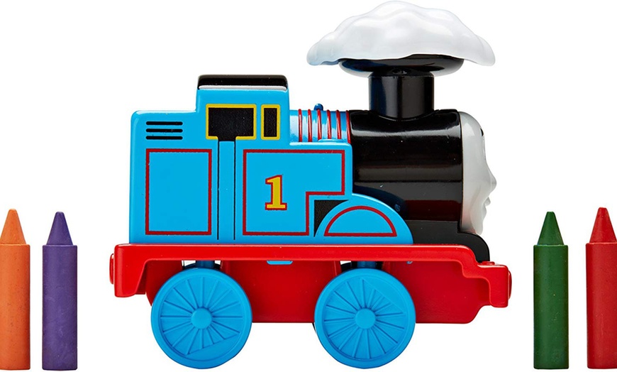 Image 2: Thomas Bath Crayons Engine