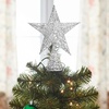 Image 8: Gold and Silver Star Christmas Tree Toppers