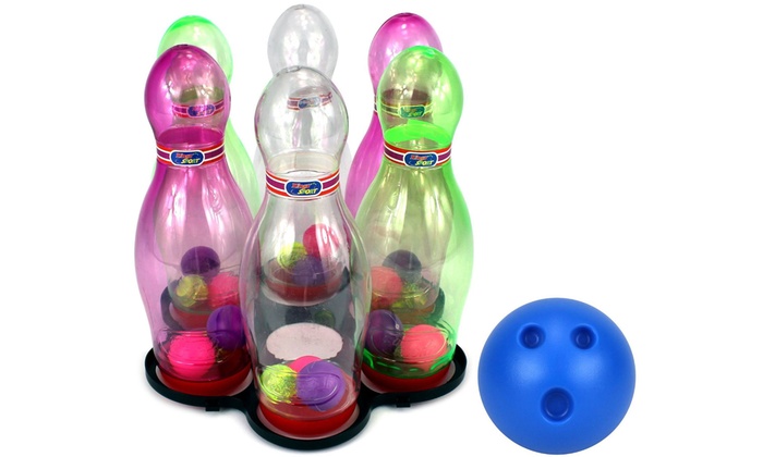 light up bowling set