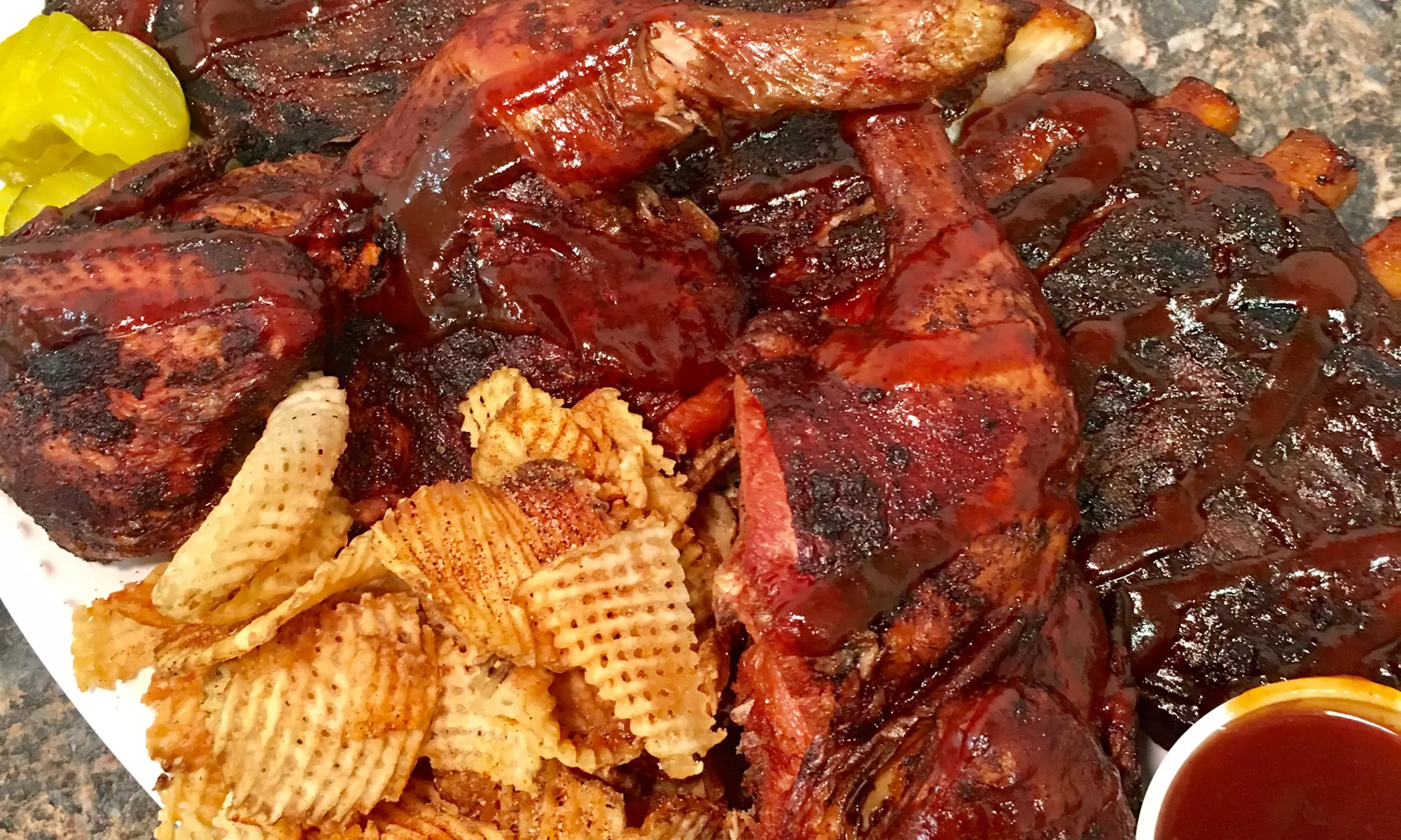 Bubba’s Q BBQ Sampler for Two or Four at Bubba's Q (Up to 31% Off) - Primary Image