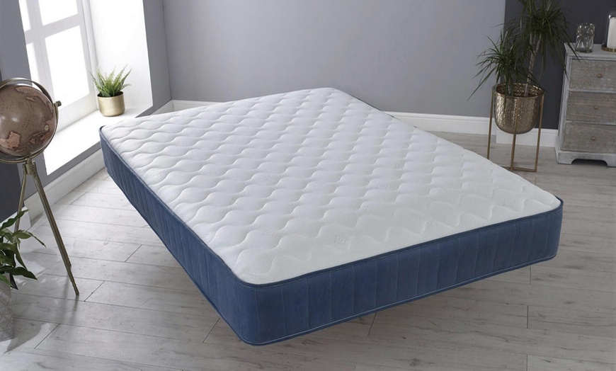 Image 1: Memory Foam Sprung Mattress