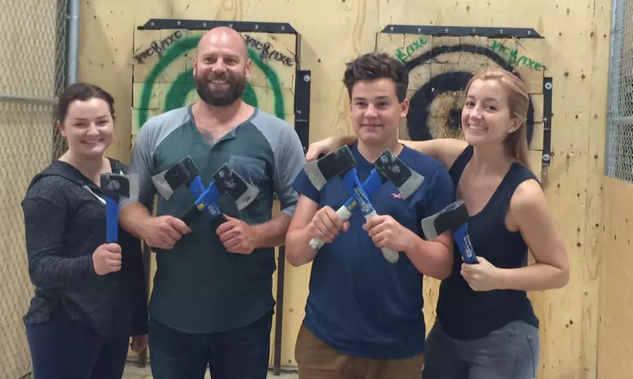 Two-Hour Axe-Throwing Session for Two or Four at Jack Axe (35% Off) - Primary Image