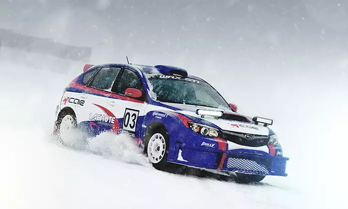 Two- or Six-Lap Intro or Stage 1 Winter Rally Driving Experience at Rally ICAR Experience (Up to 50% Off)  - Primary Image