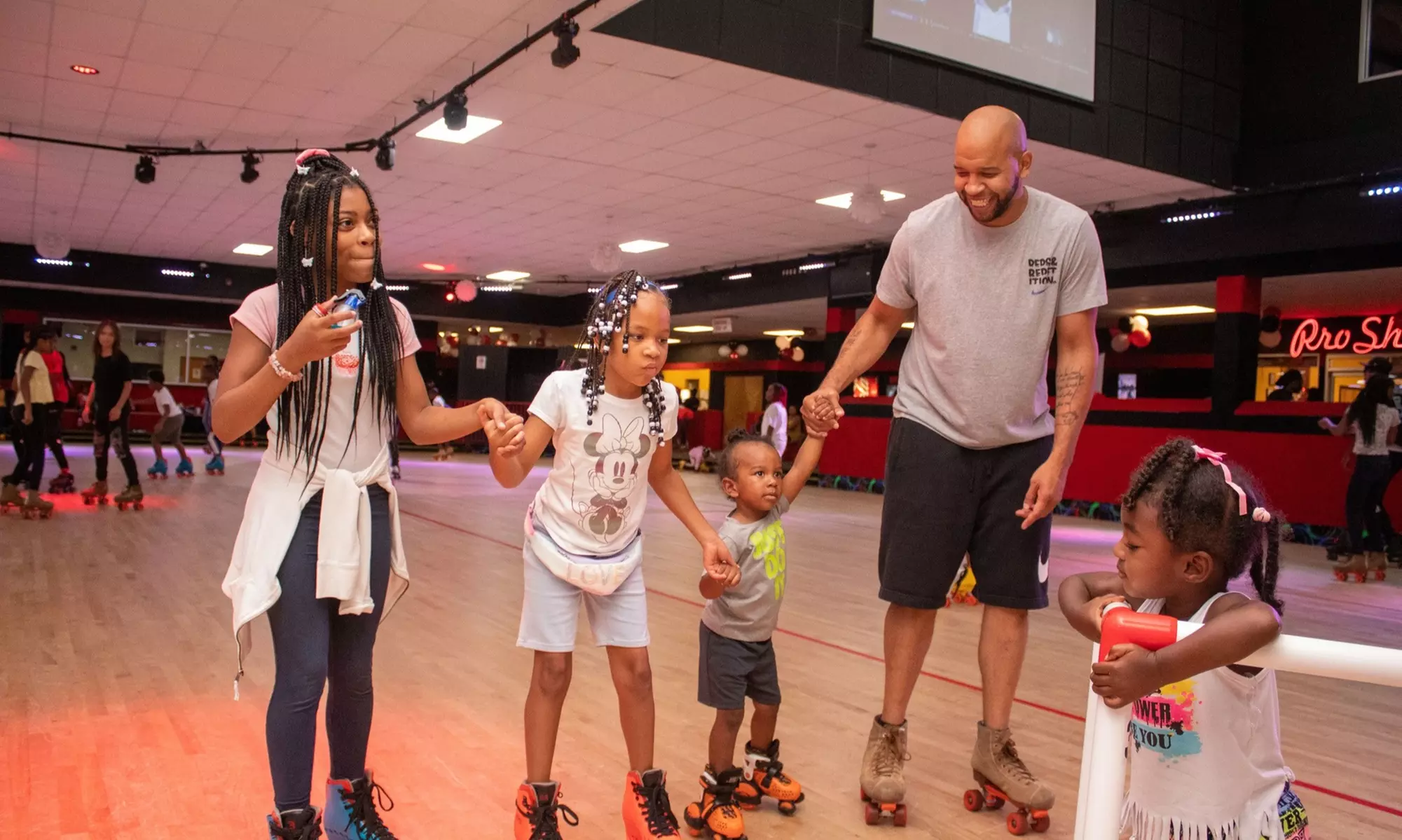 Roller Skating Admission with Skate Rental or Party for up to 10 at Cascade Family Skating (Up to 44% Off) - Primary Image