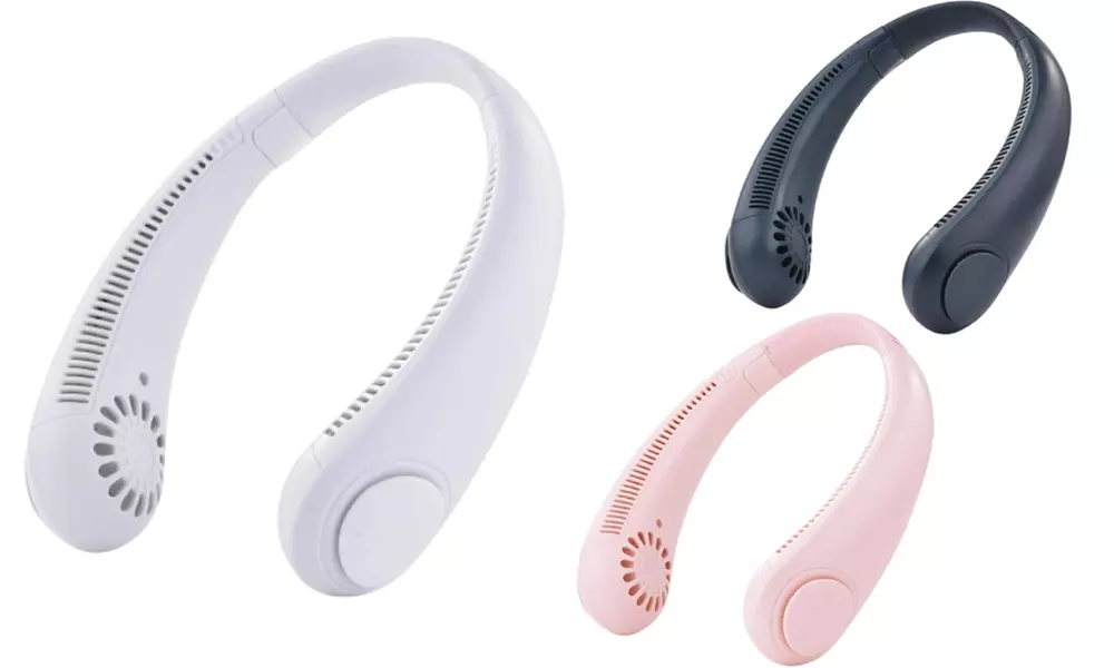 Mobiele nek ventilator in kleur naar keuze - Primary Image