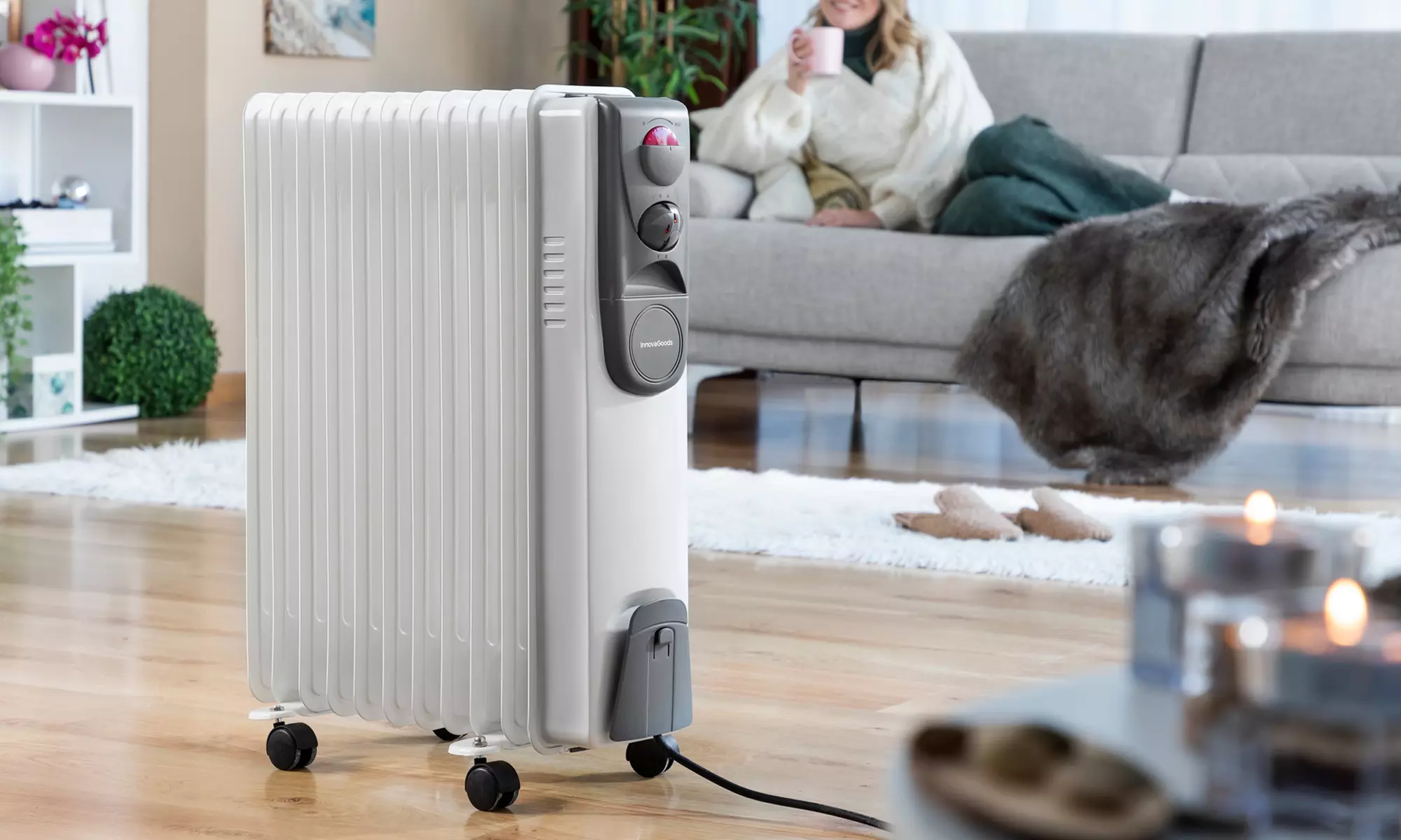 Radiateur à huile 2000 ou 2500 W d'Innovagoods - Primary Image