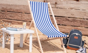 Beach-Style Deck Folding Chairs