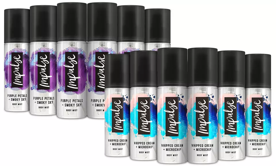 Pack of 3 or 6 Impulse Body Mist 150ml - Primary Image