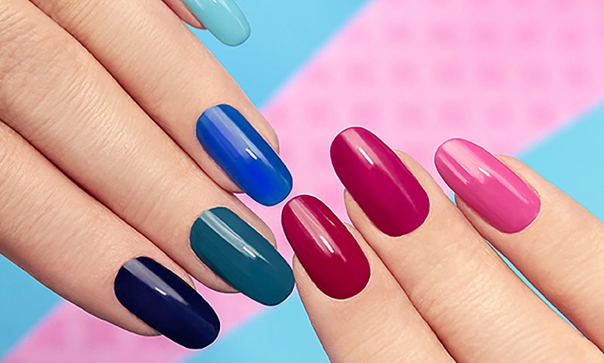 Acrylic Nails Pedicure La Bella Nail Spa Salon Groupon