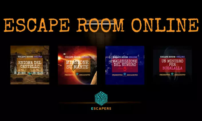 Escape Room online con una o 2 stanze da Escapers (sconto fino a 67%) - Primary Image