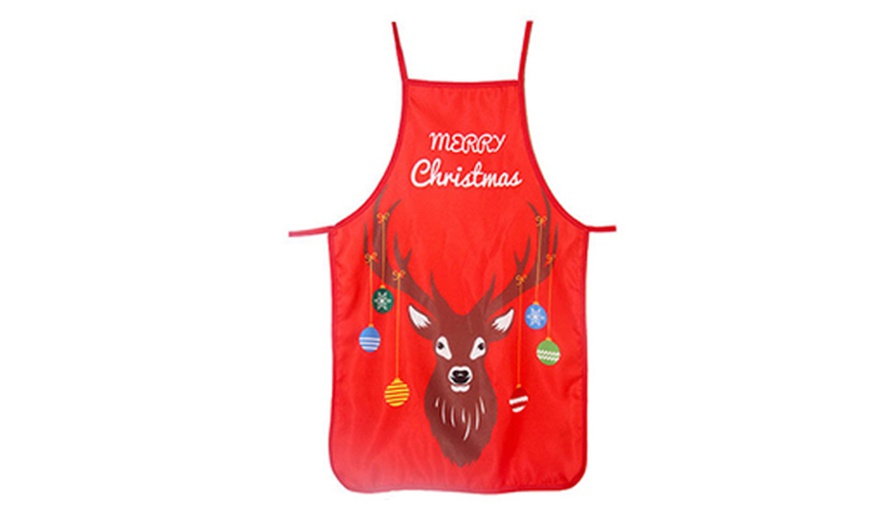 Image 7: Merry Christmas Cooking Apron