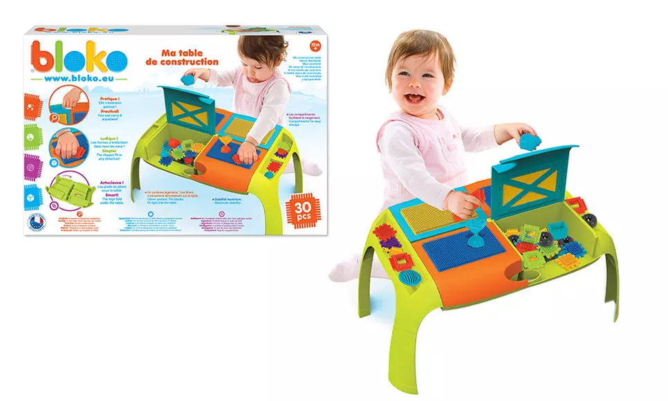 Table de construction avec 30 Bloko - Primary Image