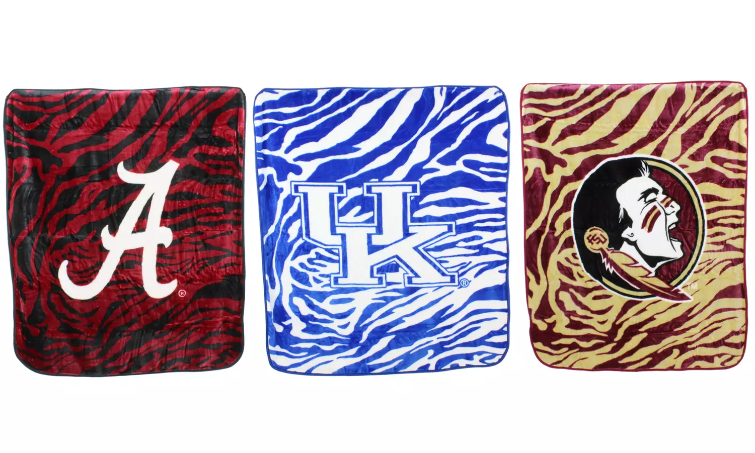 NCAA Licensed 50"x60" Throw Blanket. Multiple Styles Available. - Primary Image