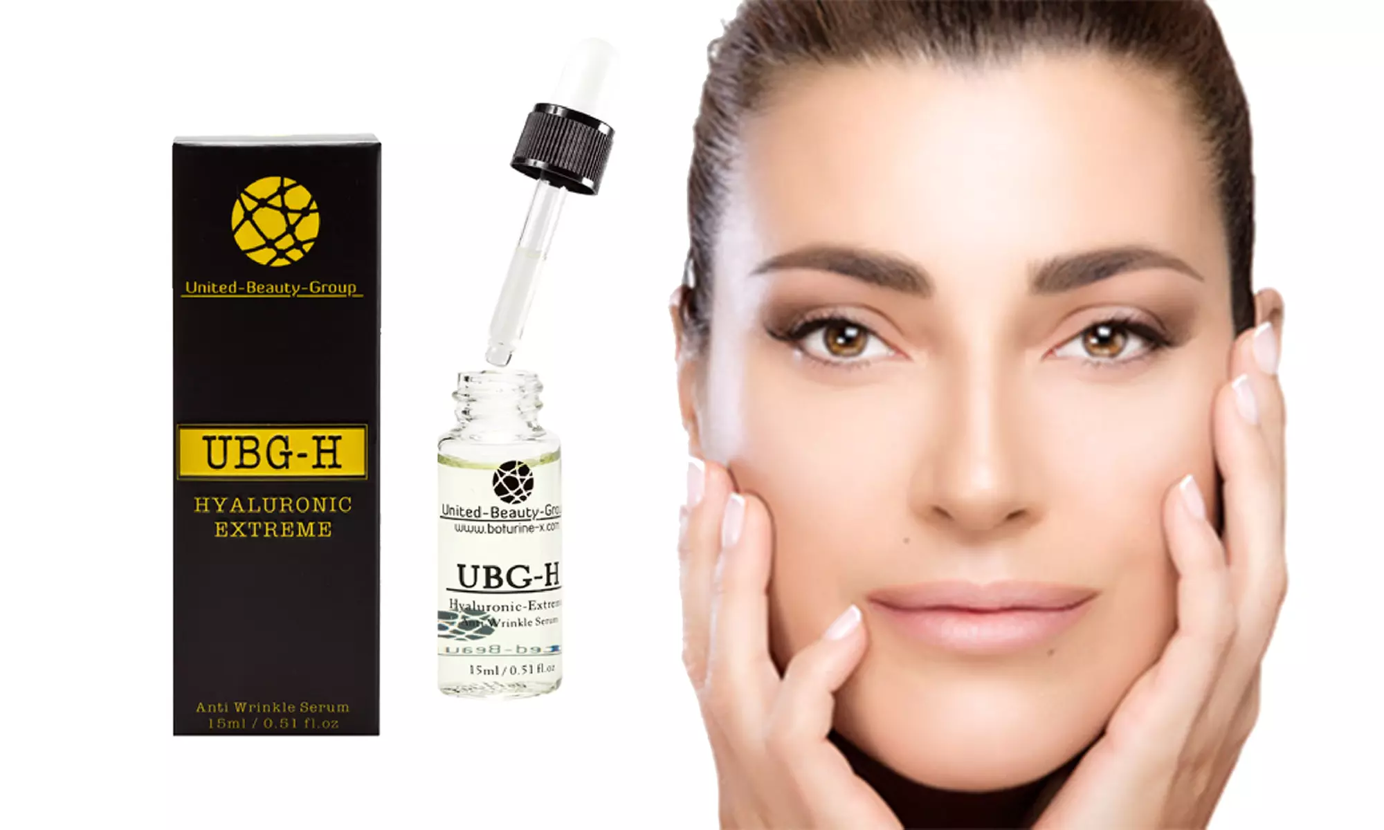 1x, 2x oder 3x UBG-H Hyaluronic Extreme mit hochkonzentrierter Hyaluronsäure - Primary Image