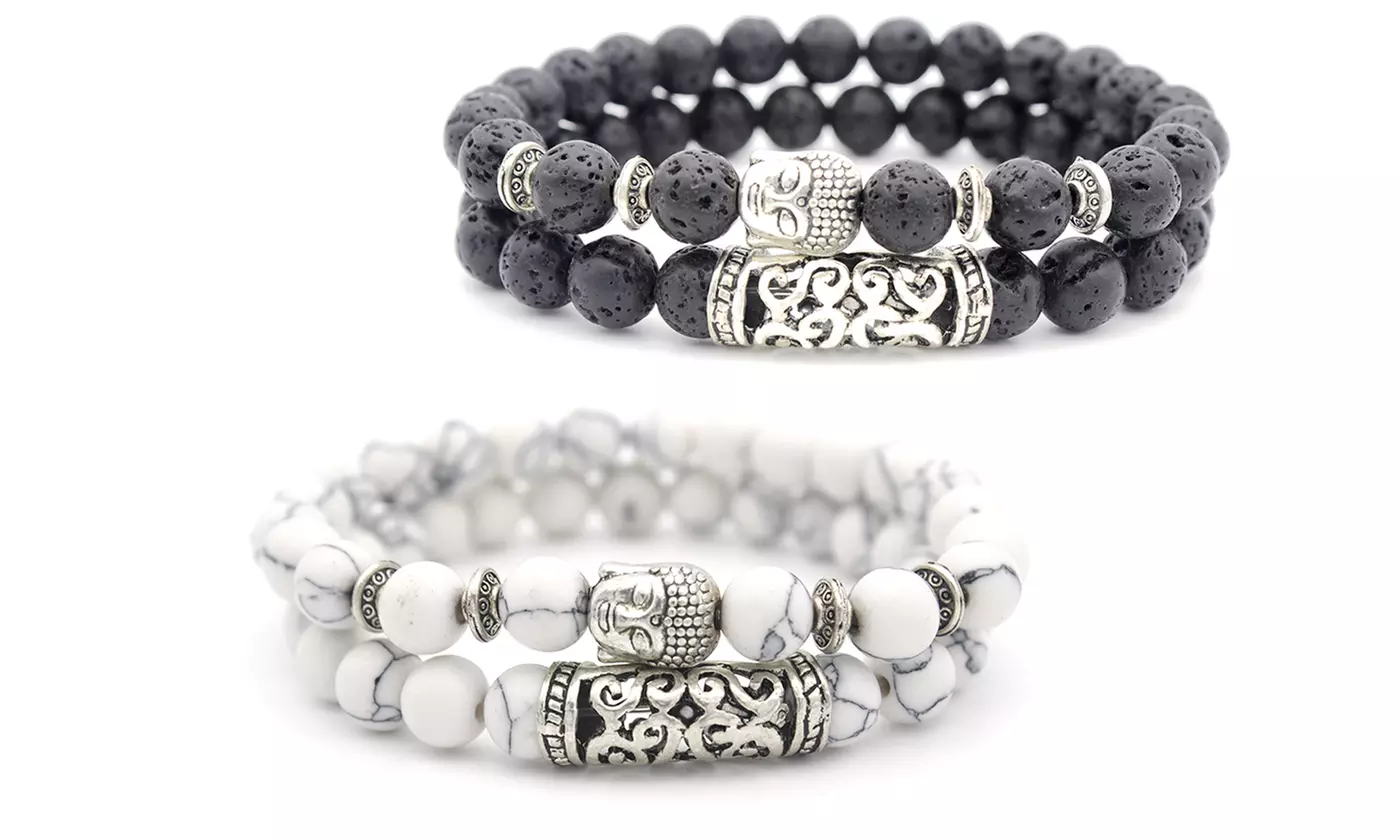 1, 2 ou 3 bracelets Buddha