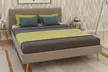 Lit en tissu Weber Industries style scandinave modèle Fjord avec matelas en option, livraison offerte - Second Medium