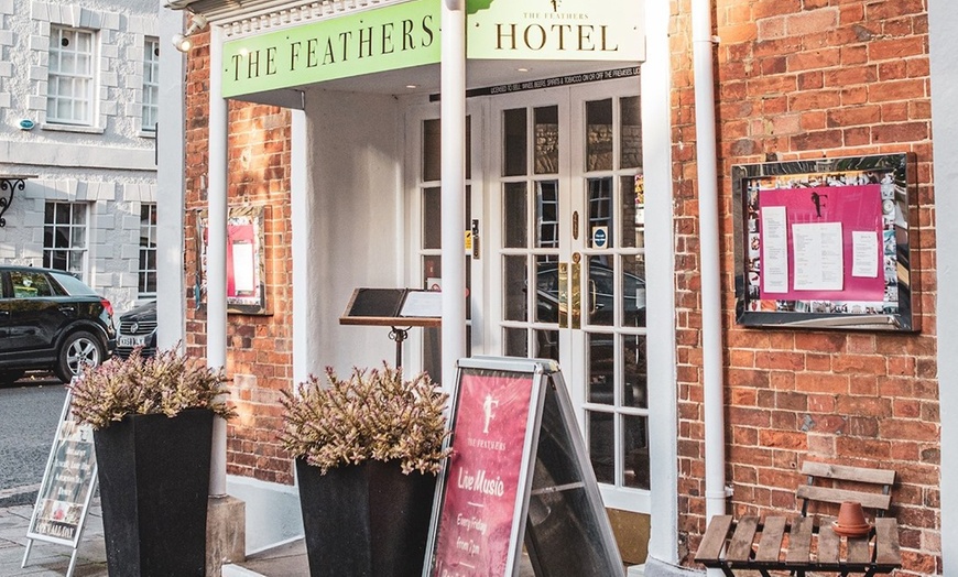 Image 3: Afternoon Tea at The Feathers Hotel - Restaurant